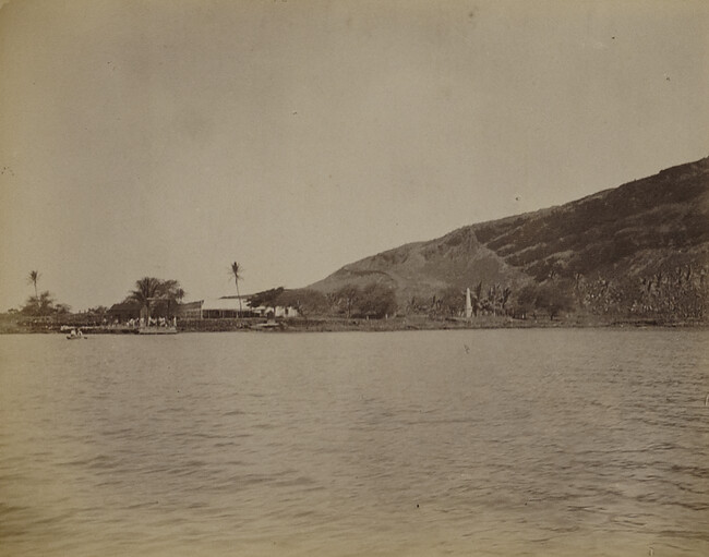 View of Kealakekua Bay. Hawaii (island), Hawaii, from a Travel Photograph Album (Views of Hawaii and Japan)