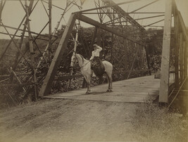 Woman on a horse (