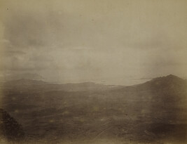 View from the Nu'uanu Pali. O'ahu, Hawaii, from a Travel Photograph Album (Views of Hawaii and Japan)