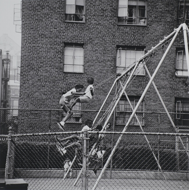 Untitled (Children on Swing Set, Harlem, NY)