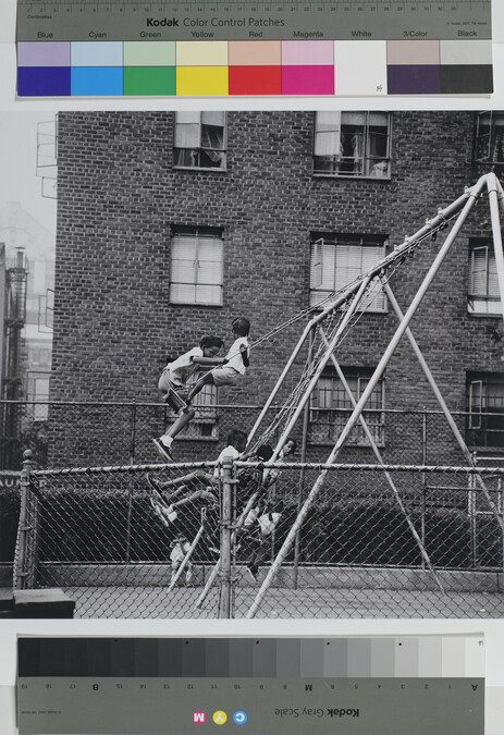 Alternate image #1 of Untitled (Children on Swing Set, Harlem, NY)