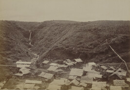 View of a Japanese village near Wainaku. Hawaii (island), Hawaii, from a Travel Photograph Album (Views...