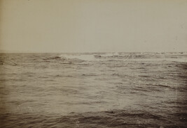 View of the ocean at Punalu'u. Hawaii (island), Hawaii, from a Travel Photograph Album (Views of Hawaii...