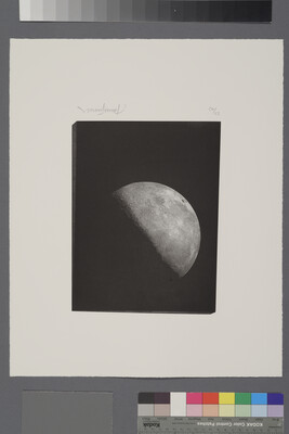 Image Stone: Moon Side, number 4 from a Suite of 6