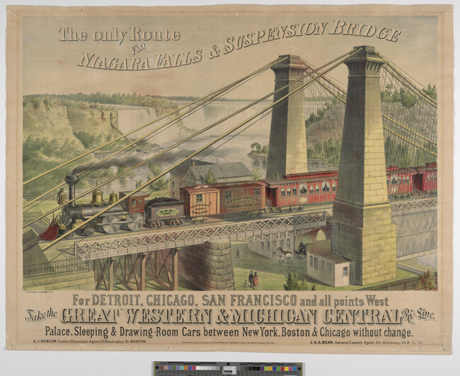 Alternate image #1 of The Great Western and Michigan Central Railroad 1870