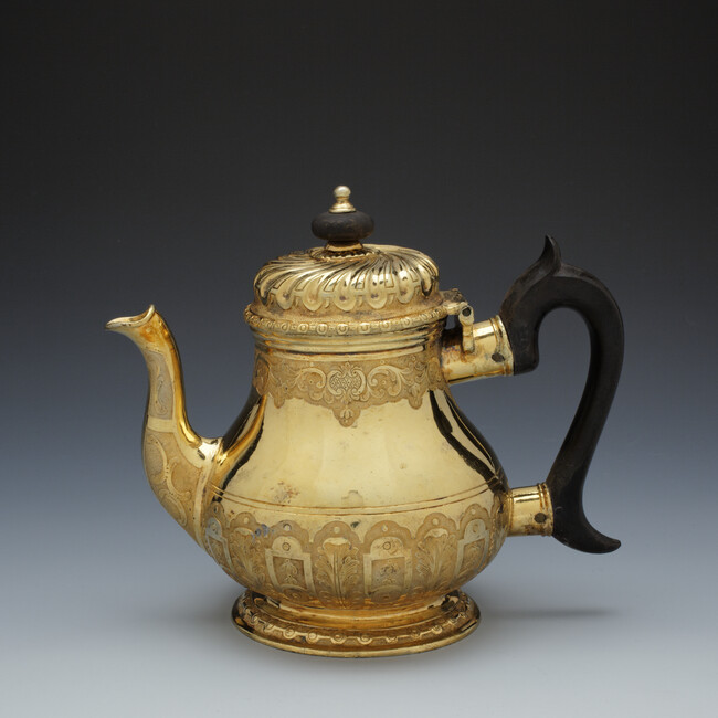 Gilt Teapot