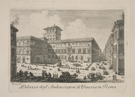 Palazzo degl'Ambasciatori di Venezia in Roma (Palace of the Ambassadors of Venice in Rome), from Le...