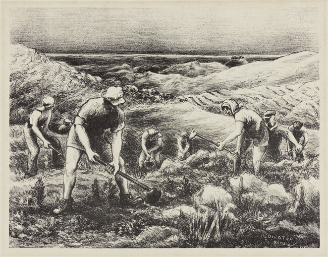 Workers in a Field (Scene in a Kibbutz)