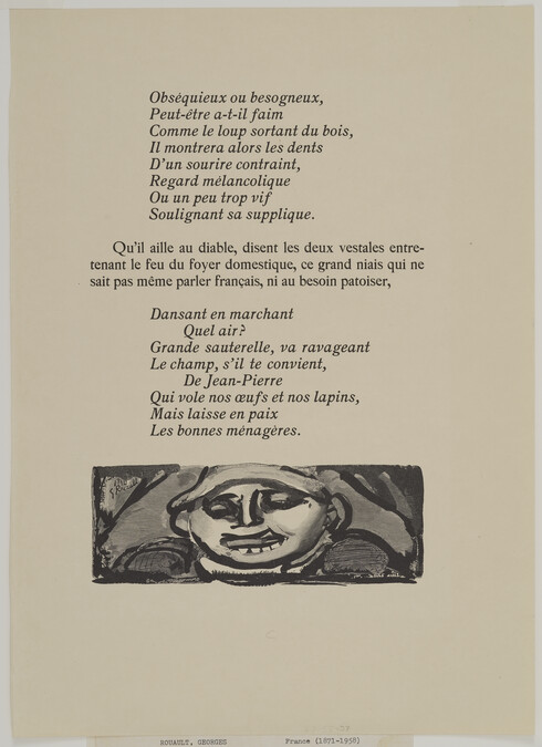 Title Page from Le Cirque (The Circus)
