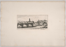 Ponte Senatorio oggi detto Ponte Rotto (Senator's Bridge, today called Rotto Bridge), from Le...