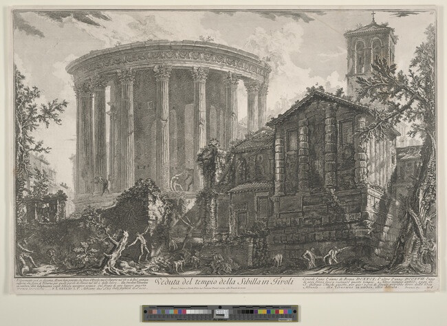 Alternate image #1 of Veduta del Tempio della Sibilla in Tivoli