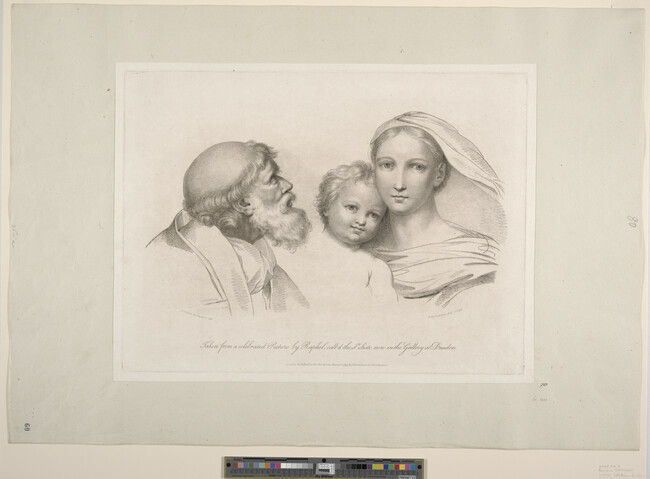 Alternate image #1 of Untitled (Madonna di San Sisto) from Elements of Drawings