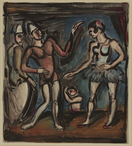La Parade (The Side Show), plate 6 from Le Cirque (The Circus)