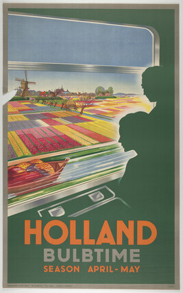 Holland Bulbtime Season, APril-May, Netherlands Transit Office