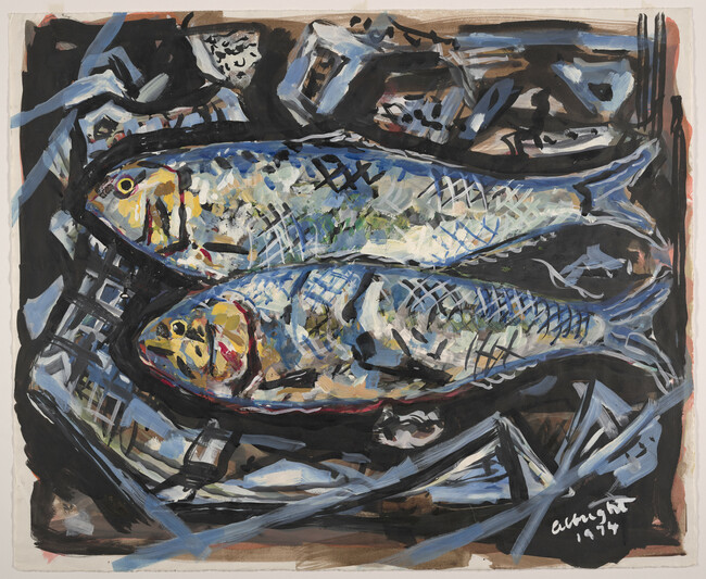 Untitled (Georgia, Still Life with Two Fish)