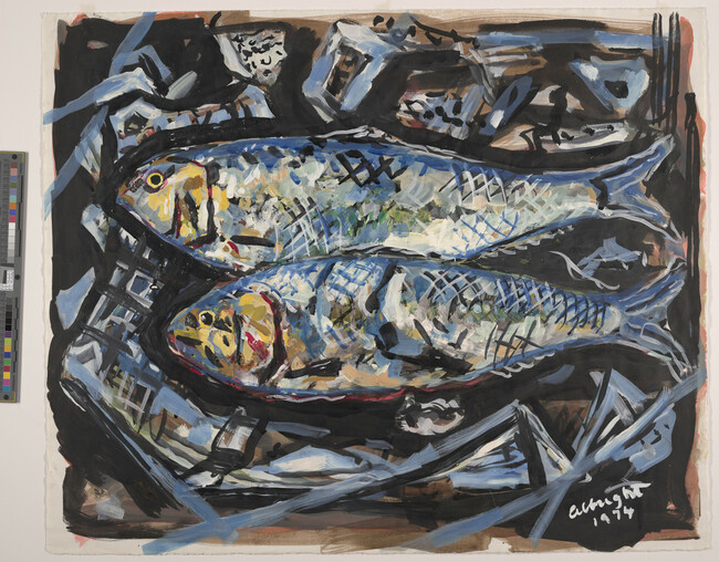 Alternate image #1 of Untitled (Georgia, Still Life with Two Fish)