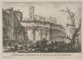 Anfiteatro Castrense a S. Croce in Gerusalemme (Amphitheatre Castrense at Santa Croce in Gerusalemme),...