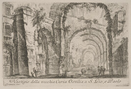 Vestigie della vecchia Curia Ostilia a S. Giovanni e Paolo (Remains of the Old Curia Ostilia at Santi...