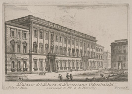 Palazzo del Duca di Bracciano Odeschalchi (Palace of the Duke Bracciano Odescalchi), from Le...
