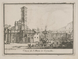 Chiesa di S. Maria in Cosmedin (Church of Santa Maria in Cosmedin), from Le Magnificenze di Roma:...