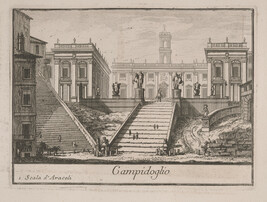 Campidoglio (The Capitol), from Le Magnificenze di Roma: Raccolte di varie vedute di Roma (The...