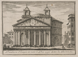 Pantheon Tempio di Tutti li Dei oggi detto la Rotonda (Pantheon, Temple of all the Gods, today called...