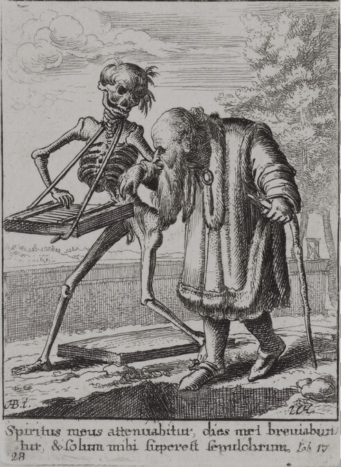 Old Man, from the Dance of Death series
