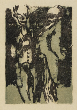Ältere Herren (Elderly Men), from Das graphische Werk von Emil Nolde 1920-1925 by Gustav Schiefler
