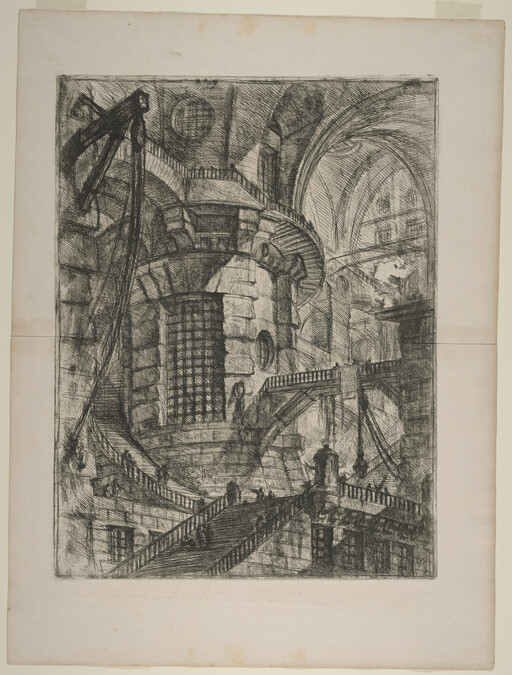 The Round Tower, from the series Imaginary Prisons (Carceri d'Invenzione)