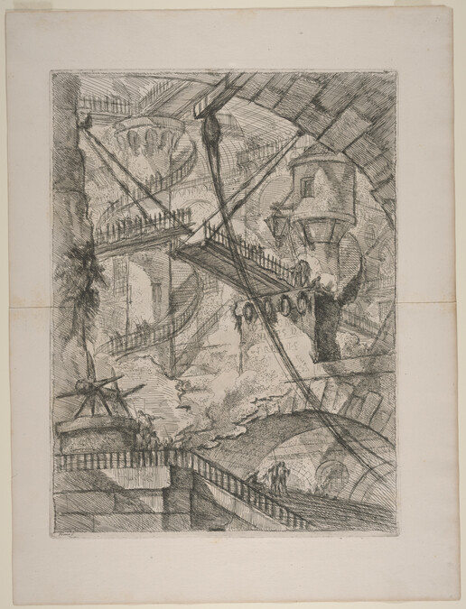 The Drawbridge, from the series Imaginary Prisons (Carceri d'Invenzione)