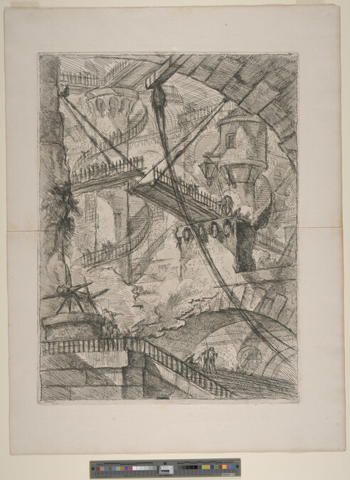 Alternate image #1 of The Drawbridge, from the series Imaginary Prisons (Carceri d'Invenzione)