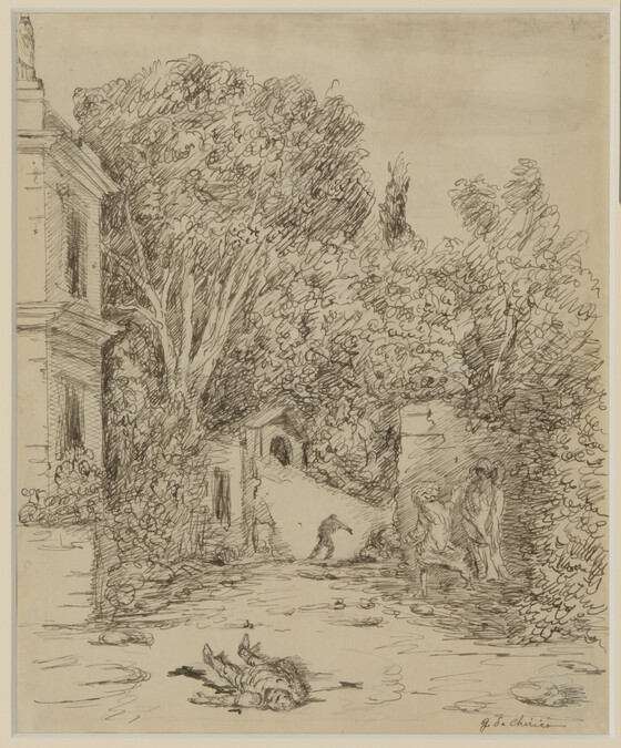 Furies s’apprêtant à poursuivre un assassin par un clair après-midi d’automne (Furies Preparing to Pursue an Assassin on a Clear Autumn Afternoon)