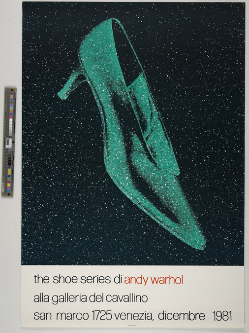 Alternate image #1 of the shoe series di andy warhol, Galeria del Cavallino, Venezia