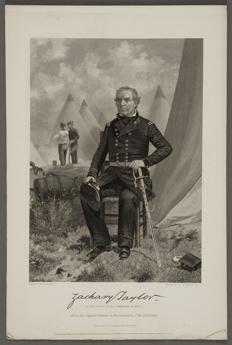 Zachary Taylor, at the period of his command in Mexico
