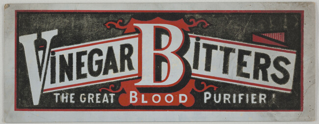 Vinegar Bitters The Great Blood Purifier