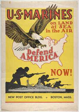 U. S. Marines on Land, at Sea, in the Air