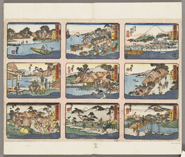 Books of Hiroshige prints