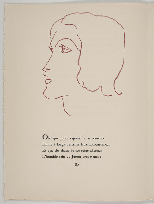 Alternate image #6 of Pages 179 - 182, from the portfolio Florilège des Amours de Ronsard