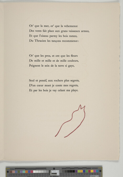 Alternate image #3 of Pages 179 - 182, from the portfolio Florilège des Amours de Ronsard