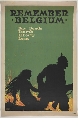 Remember Belgium - Buy Bonds - Fourth Liberty Loan