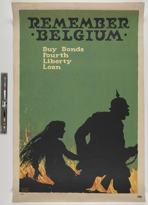 Alternate image #1 of Remember Belgium - Buy Bonds - Fourth Liberty Loan
