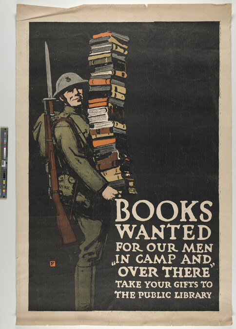 Alternate image #1 of Books Wanted for our Men in Camp Take Your Gifts to the State Library