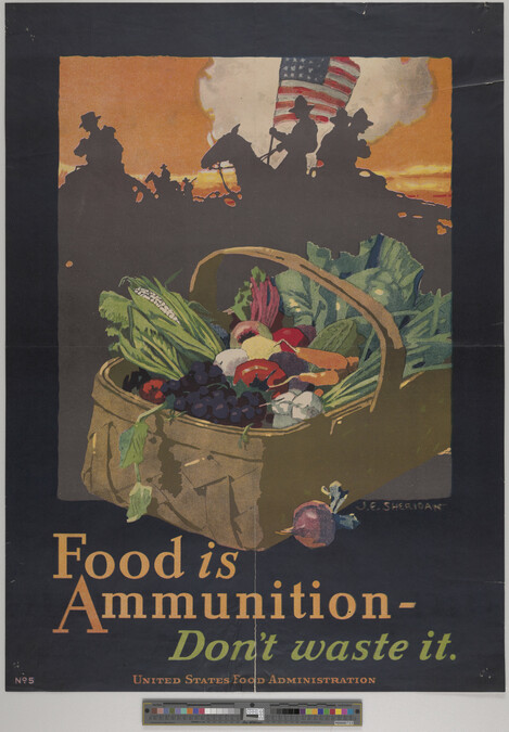 Alternate image #1 of Food is Ammunition - Don't waste it.