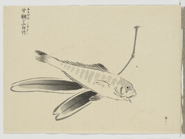 Untitled (Fish), from Japanese Brush Ink Work, Series 1 - 16 (Booklet 