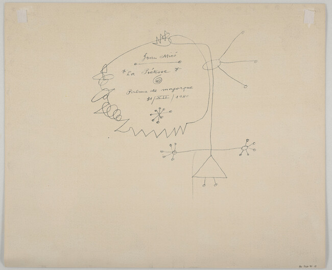 Alternate image #2 of Constellations, La Poetesse (The Poetess), Plate XIII