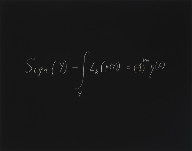 The Index Theorem, number 1 of 10, from the portfolio Concinnitas