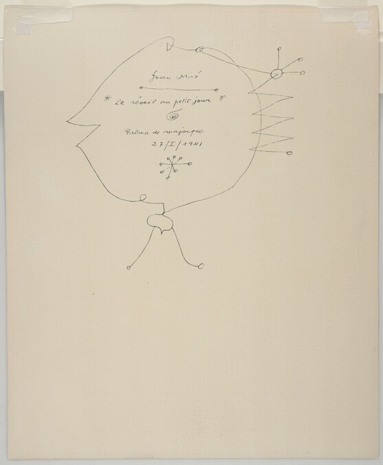 Alternate image #2 of Constellations, Le reveil au petit jour (Awakening in the Early Morning), Plate XIV