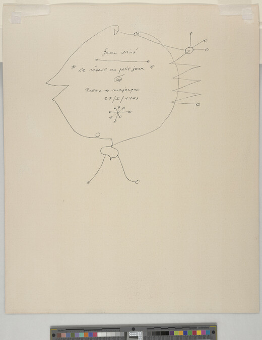 Alternate image #1 of Constellations, Le reveil au petit jour (Awakening in the Early Morning), Plate XIV