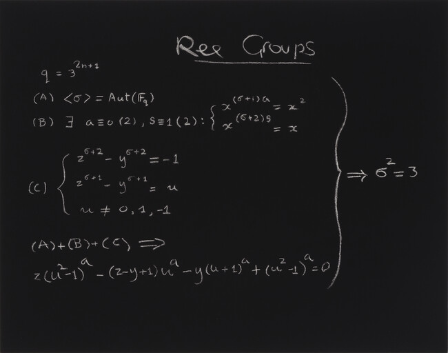 The Ree Group Formula, number 2 of 10, from the portfolio Concinnitas