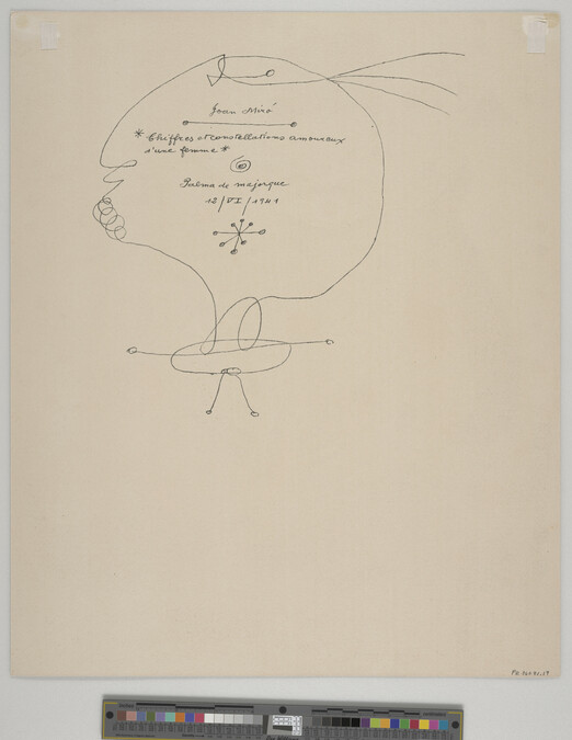 Alternate image #1 of Constellations, Chiffres et constellations amoureux d'une femme (Ciphers and Constellations in Love with a Woman), Plate XIX